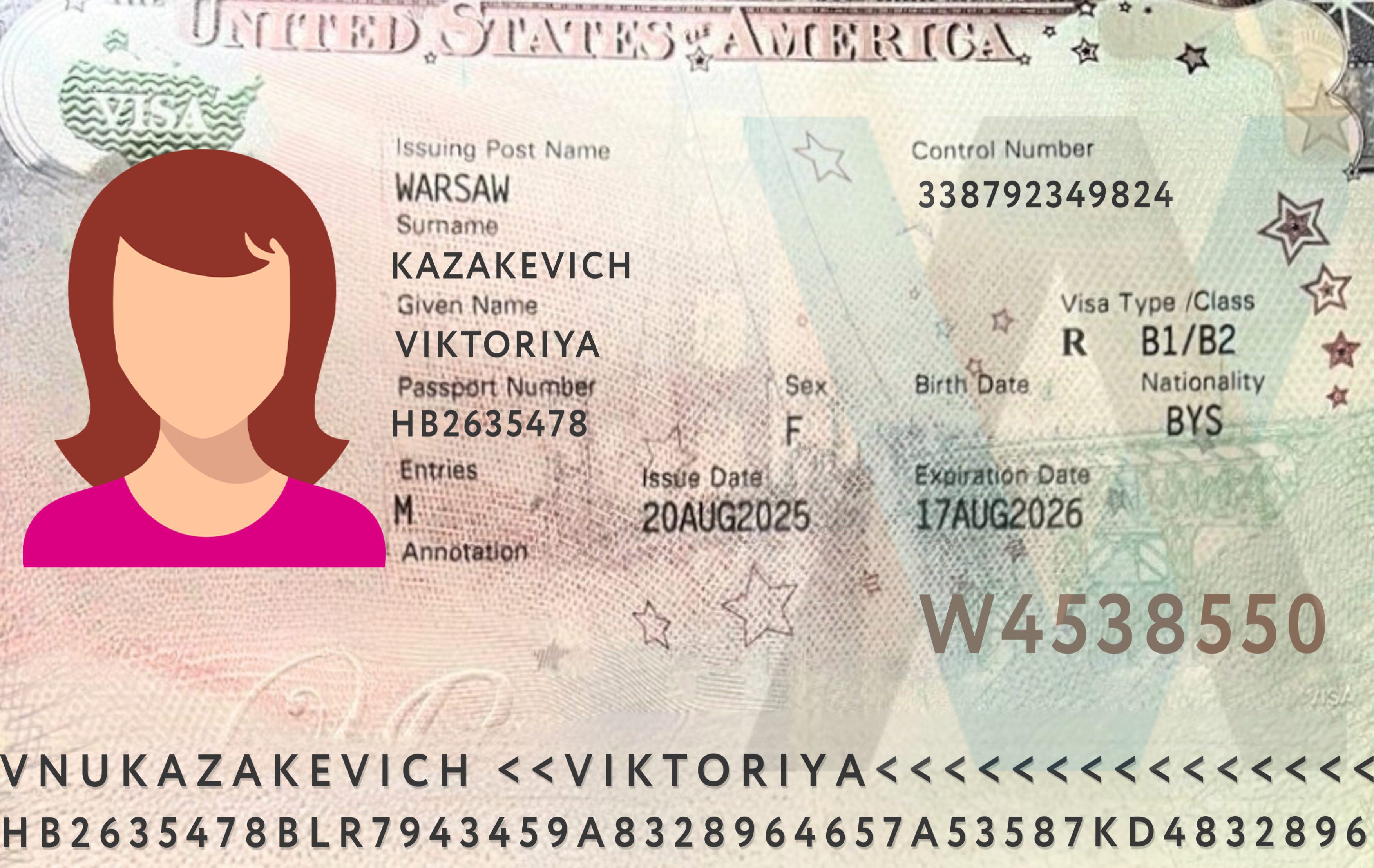 Новая виза в США